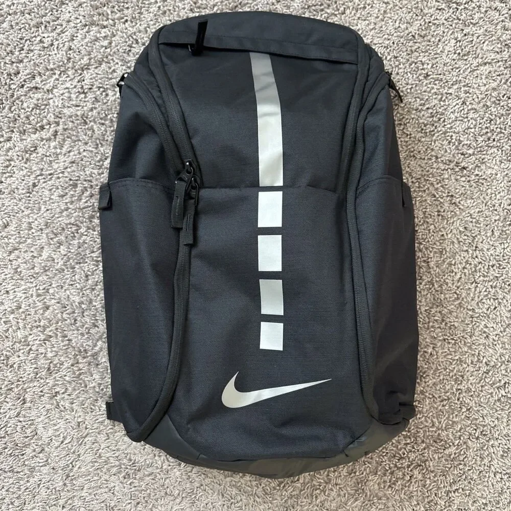 Nike Hoops Elite Pro Men's Basketball Backpack Black Silver BA5554-011 New